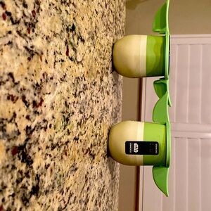 Set of two Star Wars Corkcicle Yoda stemless cups.